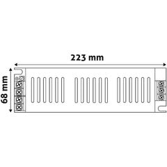 LED toiteallikas Avide 250W 12V IP20 hind ja info | Toiteallikad ja toiteplokid | hansapost.ee