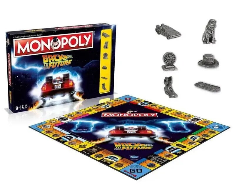 Võidukäigud: Monopoly - Tagasi tulevikku (WM01330-EN1) цена и информация | Lauamängud ja mõistatused perele | hansapost.ee