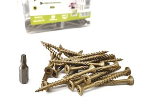 Puidukruvid välitöödeks, torx, C3, 4,0 x 50/30, 250 tk hind ja info | ROBUS Remondikaubad, sanitaartehnika ja kütteseadmed | hansapost.ee