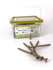 Puidukruvid välitöödeks, torx, C3, 6,0 x 100/60, 100 tk hind ja info | ROBUS Remondikaubad, sanitaartehnika ja kütteseadmed | hansapost.ee