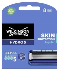 Головки для бритья Wilkinson Sword Hydro5, 8 шт. цена и информация | Средства для бритья и косметика | hansapost.ee