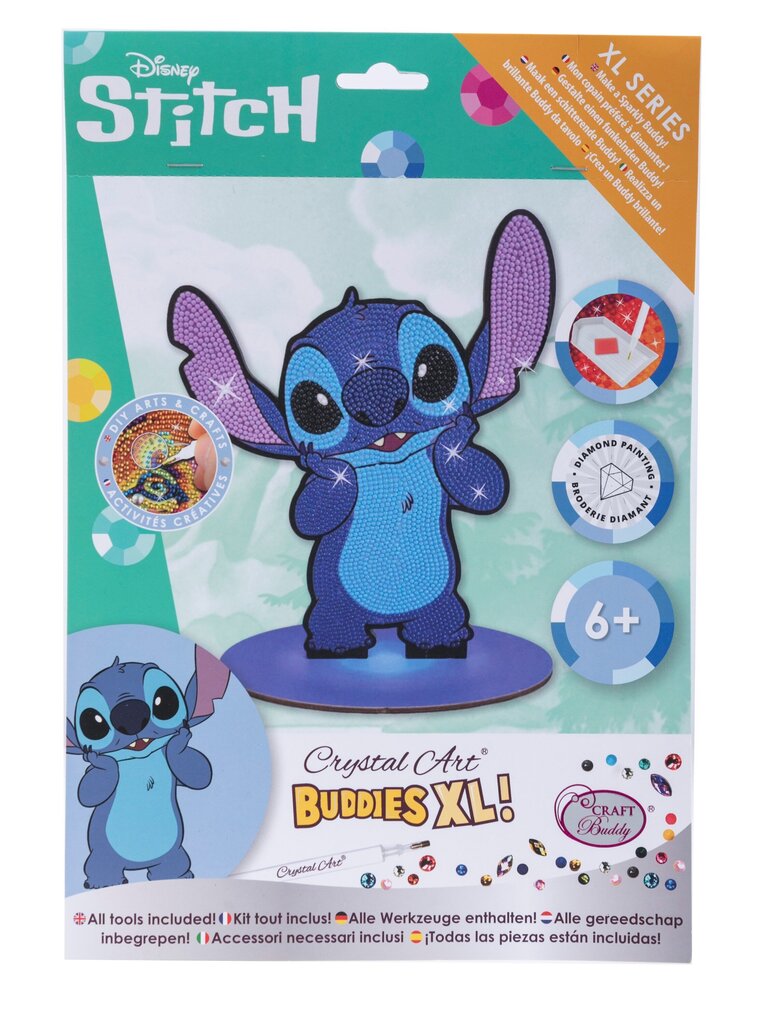 Disney Loomingukomplekt teemant Stitch цена и информация | Teemantmaalide komplektid | hansapost.ee