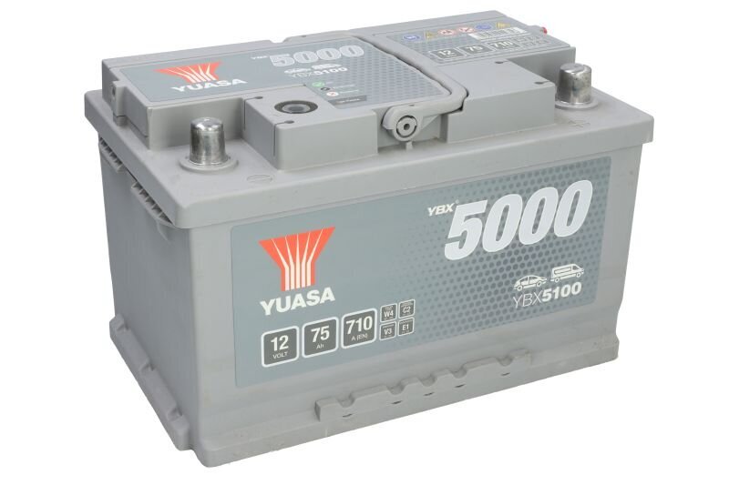 Aku Yuasa YBX5100 75Ah 12V 710A цена и информация | Autoakud | hansapost.ee