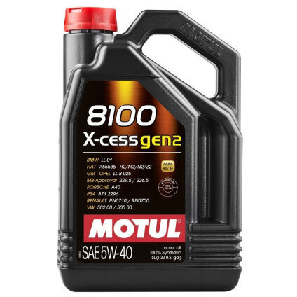 Mootoriõli Motul 8100 X-Ccess 5W40 GEN2, 5L цена и информация | Mootoriõlid | hansapost.ee