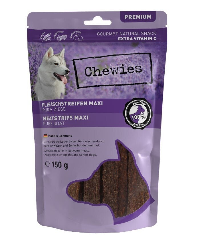 Chewies Meat Strips Maxi kitselihaga, 150 g hind ja info | Koerte maiused | hansapost.ee