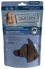 Chewies Fish Strips Maxi с рыбой, 150 г цена и информация | Лакомства для собак | hansapost.ee