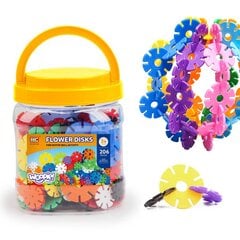 Konstruktor Woopie Flower Disks, 206 tk hind ja info | Klotsid ja konstruktorid | hansapost.ee