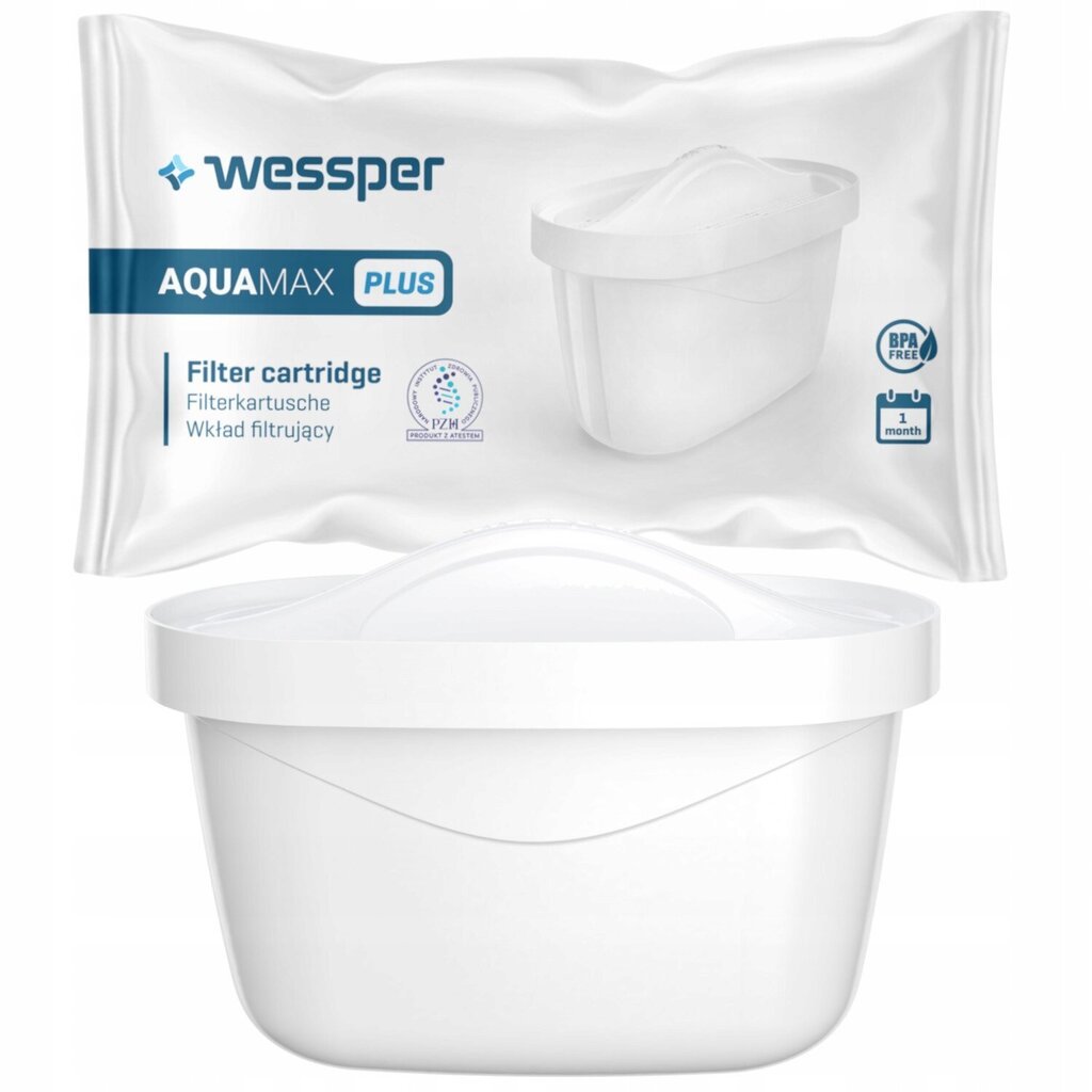 Wessper Aquamax Plus - 1 tk цена и информация | Veefilterkannud ja veefiltrid | hansapost.ee