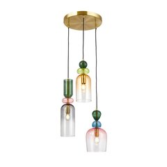 Rippvalgusti Manso PND-37462-3A-MC-GD price and information | Pendant lights | hansapost.ee