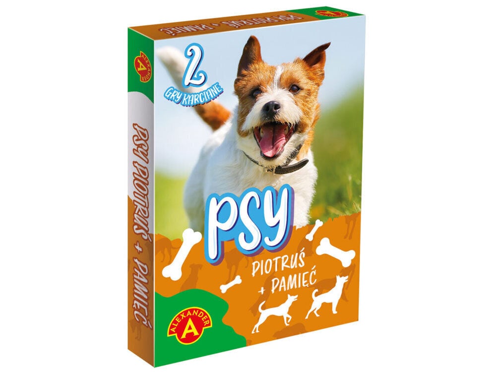 Kaardimäng Piotrus + Memory dogs, PL цена и информация | Lauamängud ja mõistatused perele | hansapost.ee