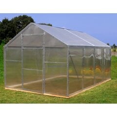 Polükarbonaadist kaldus kasvuhoone Classic Plus 2,6x6 m price and information | Greenhouses and planters | hansapost.ee