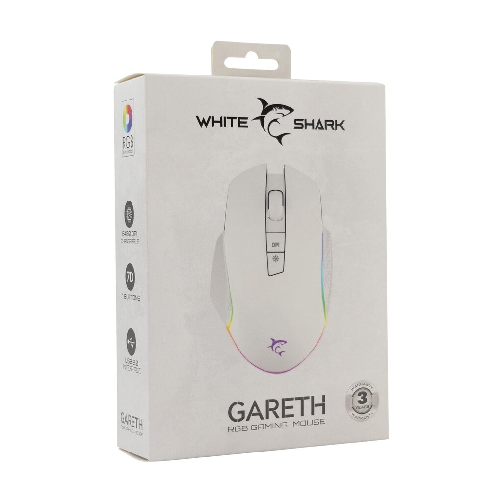 White Shark GARETH-W цена и информация | Arvutihiired | hansapost.ee