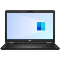 Dell Latitude 5591|Intel® Core™ i7-8850H (6C/12T, 2.6-4.3 GHz, 9MB)|24 GB|15.6 FHD AG|256GB SSD|Wi-Fi + BT 5.0|Windows 11 Pro|Uuendatud/Renew hind ja info | Sülearvutid | hansapost.ee