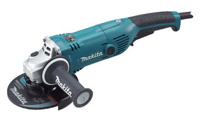 Угловая шлифовальная машина Makita, 1450 Вт, 150 мм, длинный корпус, 3.0 кг GA6021CF01  цена и информация | Шлифовальные машины | hansapost.ee