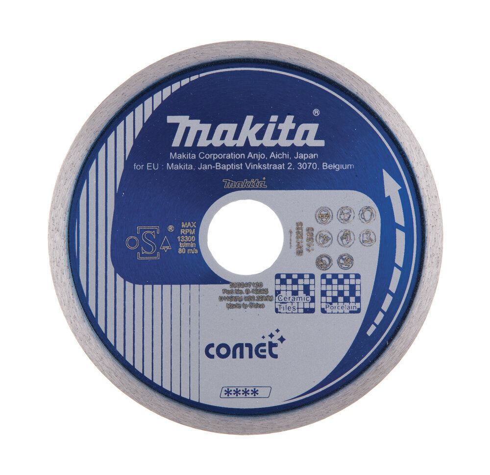 Teemantketas 115 mm Comet B-13085 Makita hind ja info | Lihvmasinad | hansapost.ee