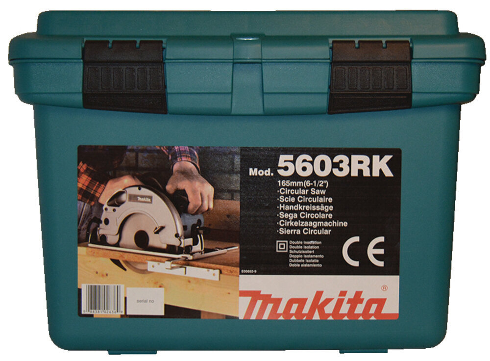 Plastkohver 5603R 824555-9 Makita цена и информация | Tööriistakastid, tööriistakotid ja -kärud | hansapost.ee