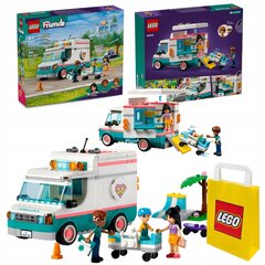 LEGO Friends 42613 Heartlake'i kiirabiauto minifiguuride ja tarvikutega цена и информация | Конструкторы и кубики | hansapost.ee