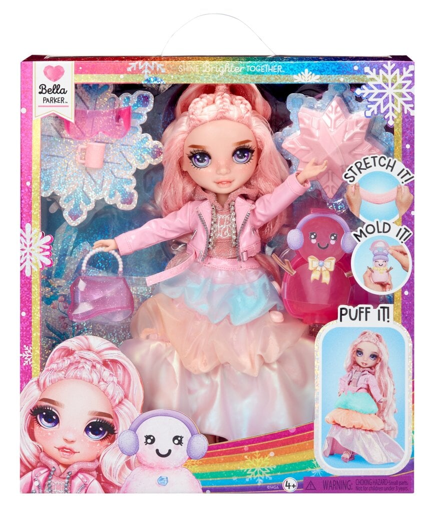 Rainbow High nukk Winter Wonderland Bella 28cm цена и информация | Mänguasjad tüdrukutele | hansapost.ee