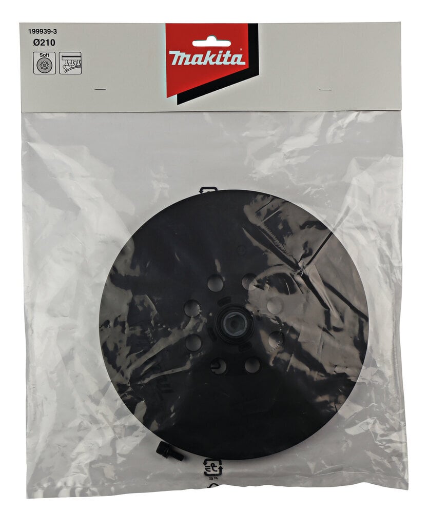 Lihvtald 210 mm, pehme; DSL800 199939-3 Makita цена и информация | Käsitööriistad | hansapost.ee