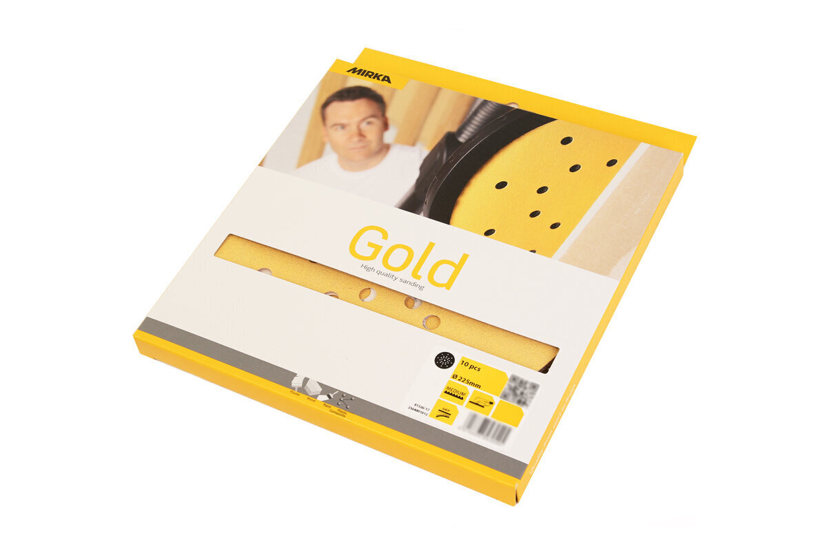 Mirka Gold 225mm P120 H27 (10tk/pakk) цена и информация | Lihvmasinad | hansapost.ee