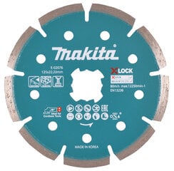 TEEMANTKETAS 125mm SEGMENT./ KUIV X-LOCK E-02076 Makita hind ja info | Käsitööriistad | hansapost.ee