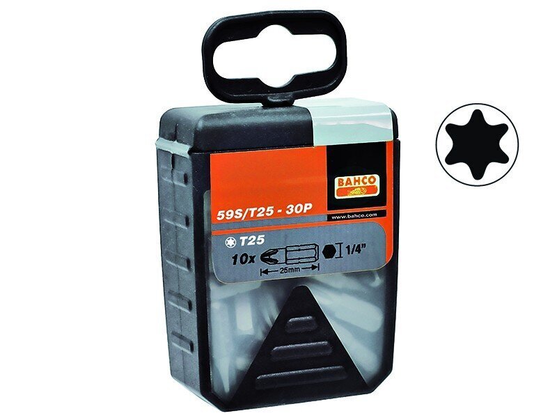 Otsakud TORX T20 25mm 30tk hind ja info | Käsitööriistad | hansapost.ee