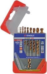 Metallist puuride komplekt Tivoly Furius Hss Clipster Pro 10 tk Ø1-10 mm price and information | Hand tools | hansapost.ee