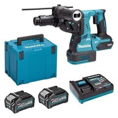 Пробойник аккумуляторный 40В XGT® HR002GM202 Makita цена и информация | Перфораторы | hansapost.ee