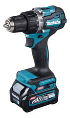 Аккумуляторная дрель-шуруповерт Makita XGT® DF002GD201  цена и информация | Механические инструменты | hansapost.ee