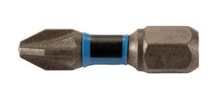 Torsion kruvikeeraja otsikud (C-form), PZ2-25mm, 15tk. Impact Premier E-03252 Makita price and information | Käsitööriistad | hansapost.ee