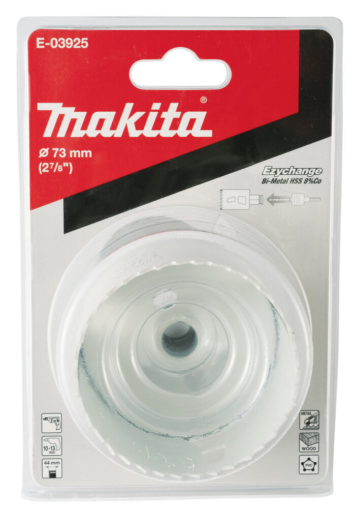 EZYCHANGE BI-METALL augusaag 73mm E-03925 Makita hind ja info | Käsitööriistad | hansapost.ee