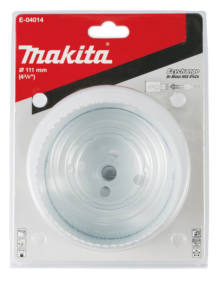 EZYCHANGE BI-METALL augusaag 111mm E-04014 Makita цена и информация | Käsitööriistad | hansapost.ee