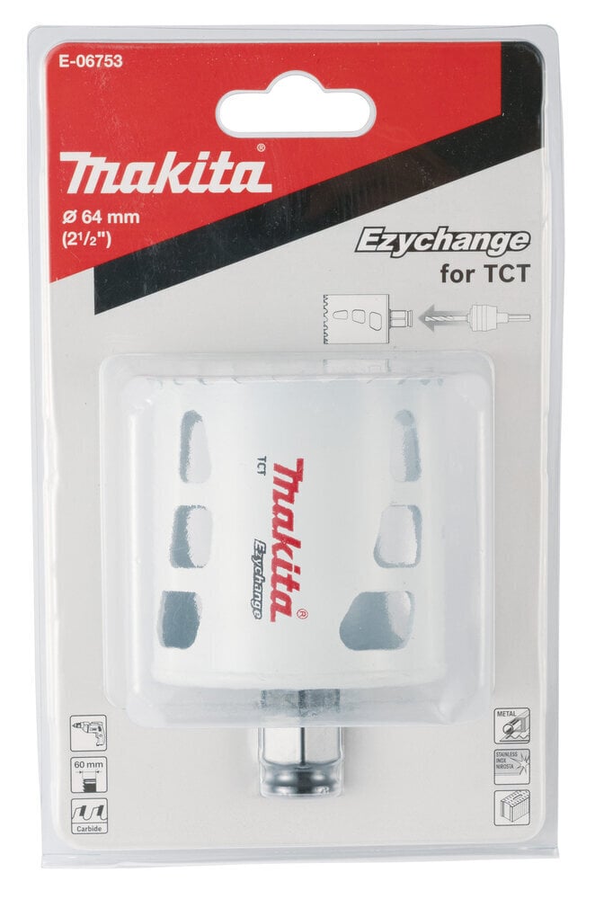 Ezychange mitmeotstarbeline TCT augusaag 64mm E-06753 Makita hind ja info | Käsitööriistad | hansapost.ee