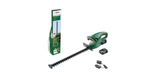 Hekikäärid Bosch EasyHedgeCut 18-45; 18 V; 2x2,0 Ah; 45 cm pikkus, juhtmevaba цена и информация | Кусторезы, ножницы для газона | hansapost.ee