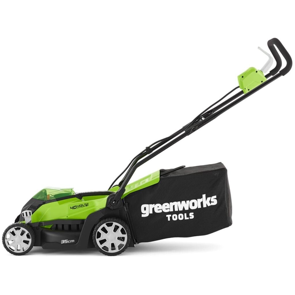 Greenworks muruniiduk 2 x 40 V 2 Ah akuga "G40LM35" 2501907UC hind ja info | Muruniidukid | hansapost.ee