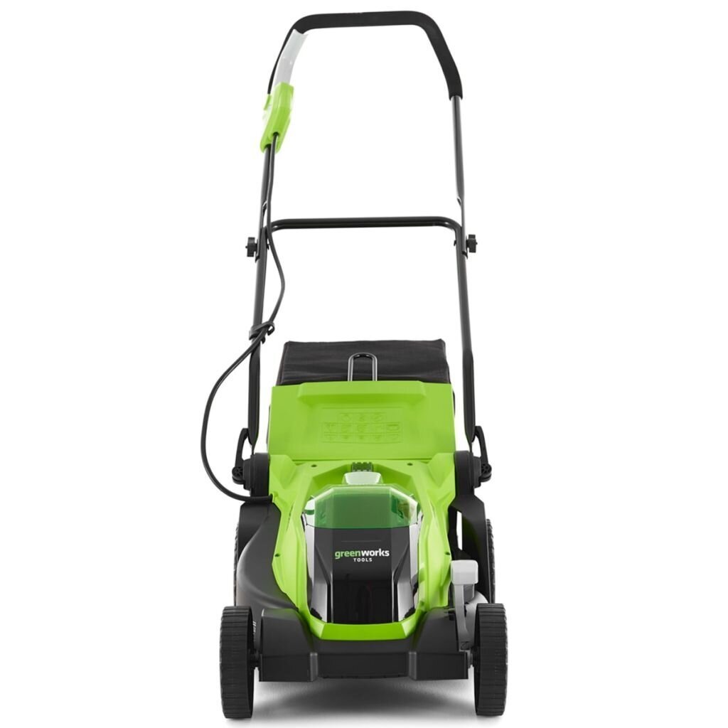 Greenworks muruniiduk 2 x 40 V 2 Ah akuga "G40LM35" 2501907UC hind ja info | Muruniidukid | hansapost.ee