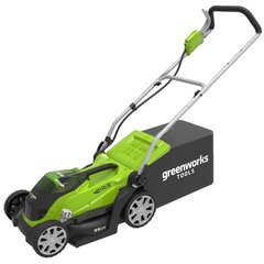 Greenworks muruniiduk 2 x 40 V 2 Ah akuga "G40LM35" 2501907UC цена и информация | Газонокосилки | hansapost.ee