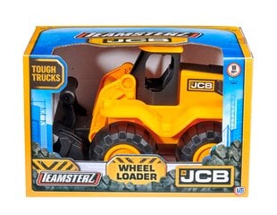 TEAMSTERZ JCB погрузчик с 10-дюймовыми колёсами, 28cm цена и информация | Игрушки для мальчиков | hansapost.ee