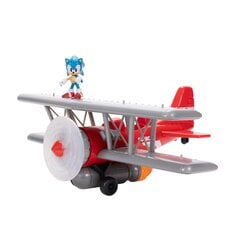 SONIC самолёт Tornado Biplane Sonic с фигуркой цена и информация | Игрушки для мальчиков | hansapost.ee