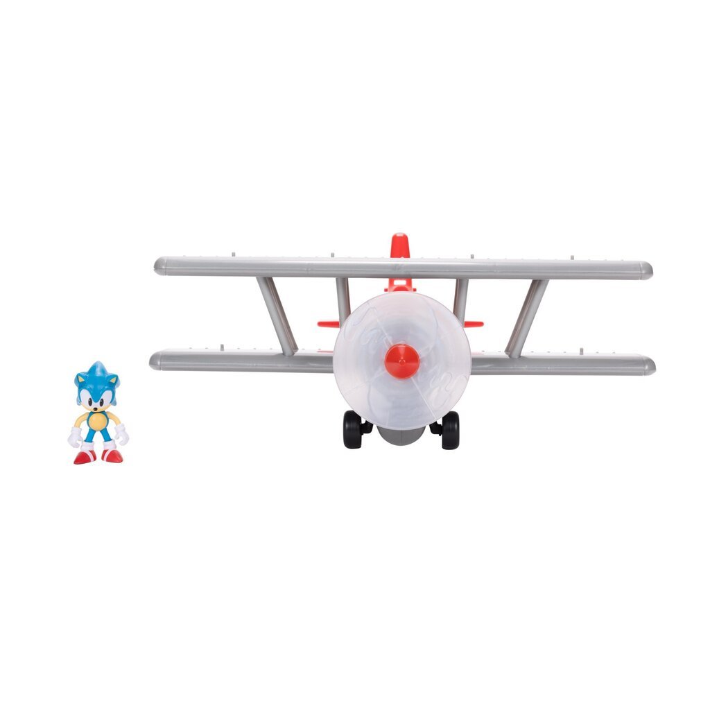 Sonic lennuk Tornado Biplane Sonic figuuriga цена и информация | Mänguasjad poistele | hansapost.ee