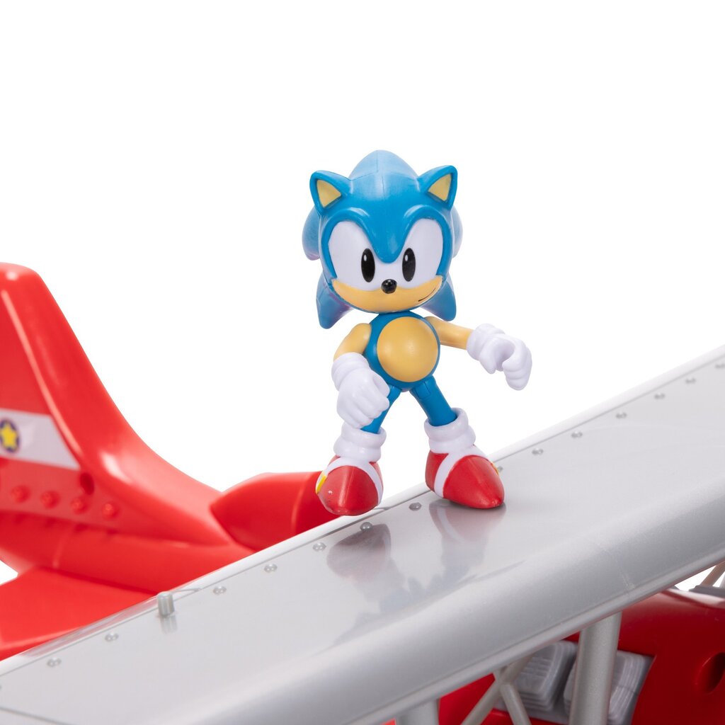 Sonic lennuk Tornado Biplane Sonic figuuriga цена и информация | Mänguasjad poistele | hansapost.ee