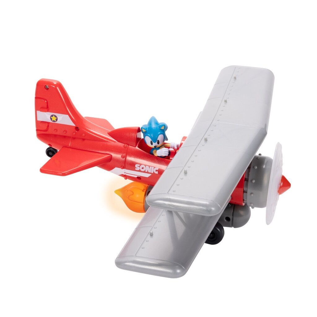 Sonic lennuk Tornado Biplane Sonic figuuriga цена и информация | Mänguasjad poistele | hansapost.ee