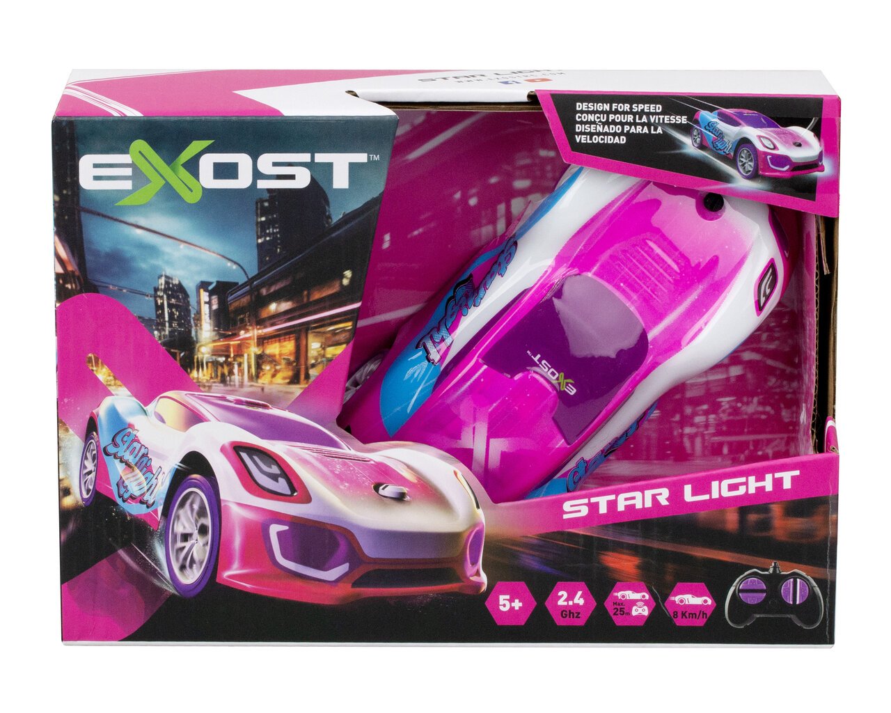 Exost puldiauto Star light, skaala 1:28 цена и информация | Mänguasjad poistele | hansapost.ee