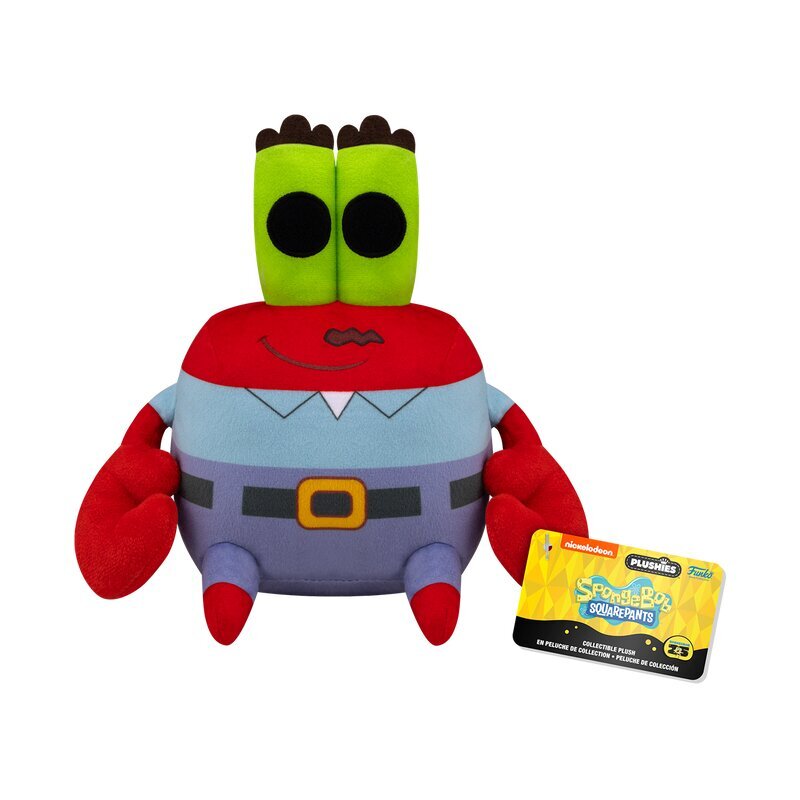 Funko pehme mänguasi: SpongeBob - Mr. Krabs, 18 cm цена и информация | Fännitooted mänguritele | hansapost.ee