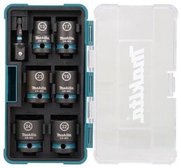 Löökpadrunite komplekt Makita IMPACT BLACK 1/2" 38 mm, 7-osaline цена и информация | Механические инструменты | hansapost.ee