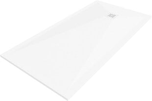 Прямоугольный душевой поддон Mexen Stone+ с сифоном, 180 x 70 см, White+White цена и информация | Стойки для душа | hansapost.ee