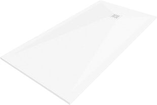 Прямоугольный душевой поддон Mexen Stone+ с сифоном, 160 x 80 см, White+White цена и информация | Стойки для душа | hansapost.ee