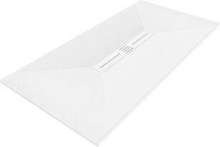 Ristkülikukujuline dušialus Mexen Toro SMC koos sifooniga, 170 x 70 cm, White+White price and information | Shower trays | hansapost.ee