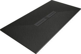 Прямоугольный душевой поддон Mexen Toro SMC с сифоном, 150 x 70 см, Black+Black цена и информация | Стойки для душа | hansapost.ee