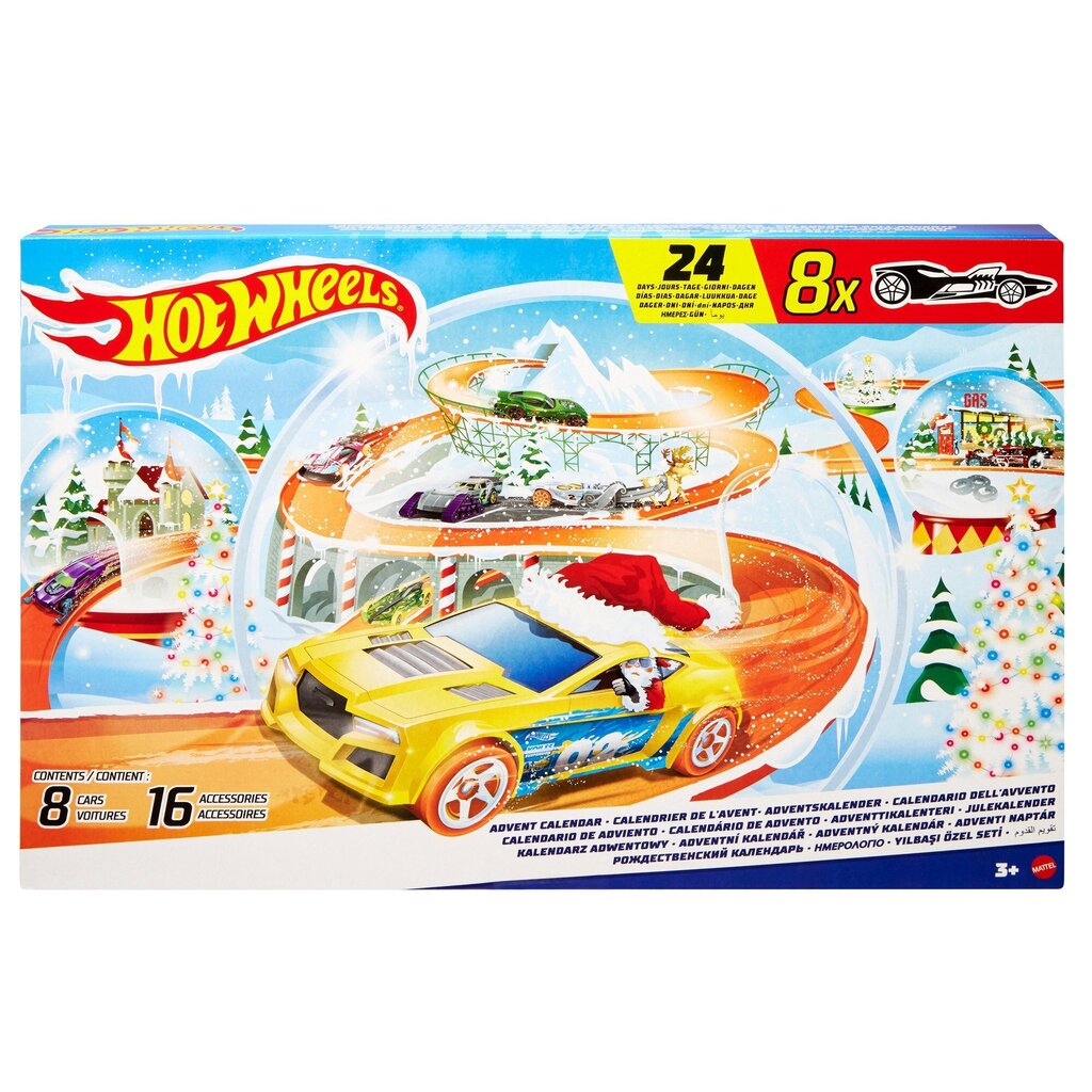 Advendikalender Hot Wheels hind ja info | Mänguasjad poistele | hansapost.ee